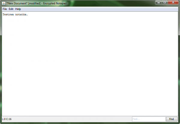 Encrypted Notepad – MruczekWiki