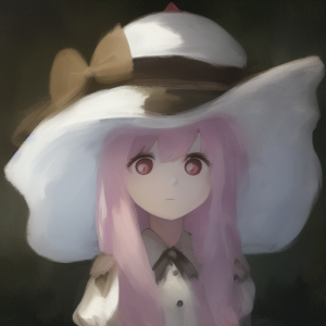 Waifu Diffusion - 1girl hat.png