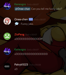 Onee-chan (bot) w akcji